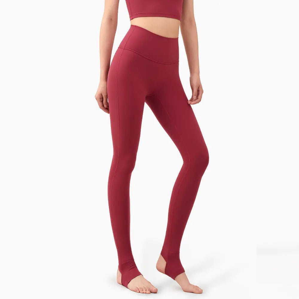 Women's Thin Yoga Fitness Step-On Long Pants