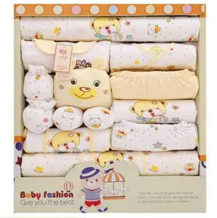 17-Piece Newborn Clothing Set with Gift Box