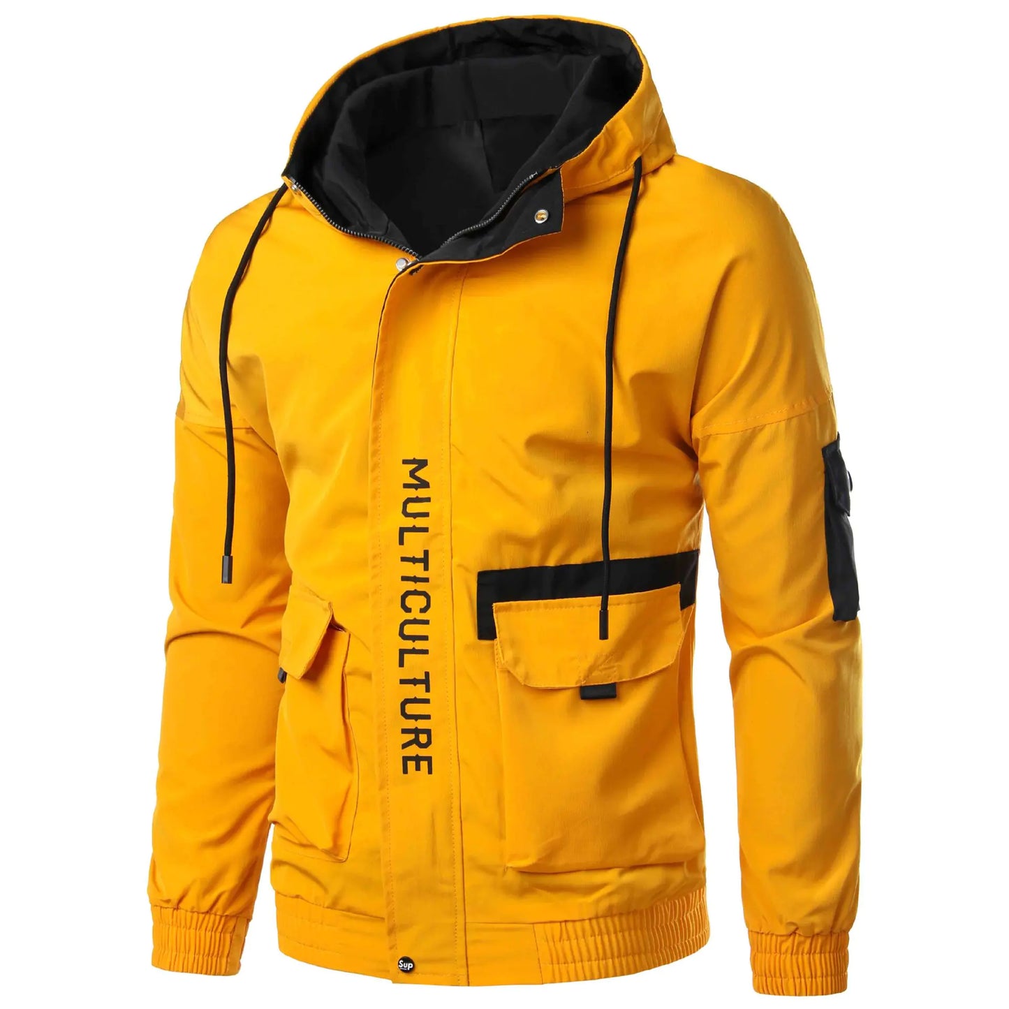 Men's Trendy Hooded Jacket - Casual Fall Outerwear