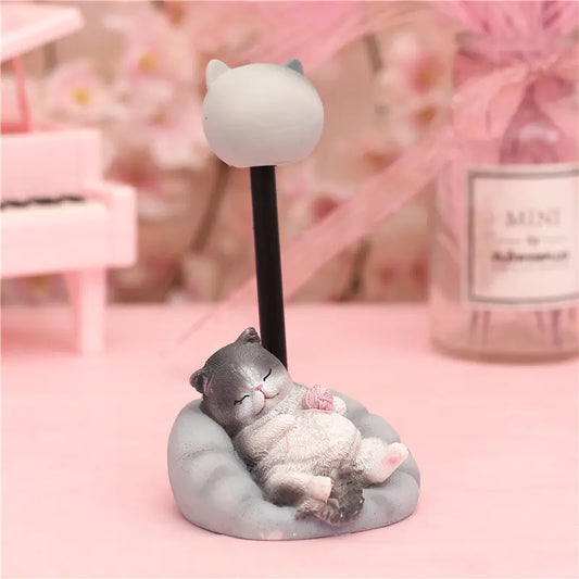 Cute Lazy Cat Night Light for Girls' Dorms