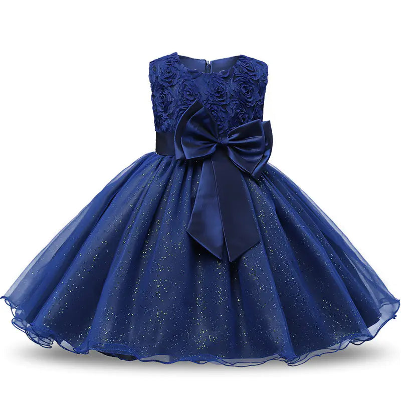 Elegant Princess Dress for Girls' Birthday Parties