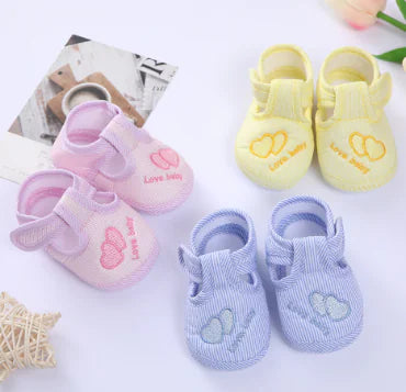 Baby Bow Knot Flat Shoes, Non-Slip Toddler Sneakers