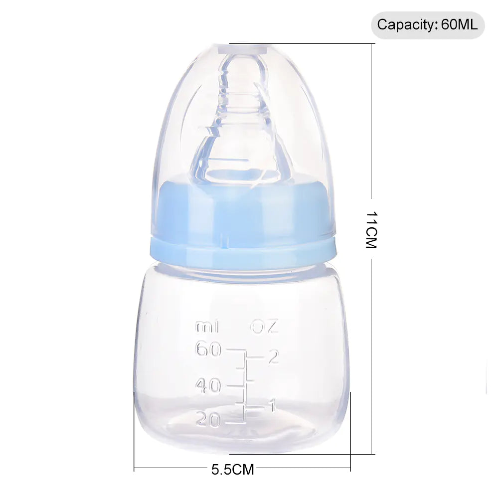 Mini Portable BPA-Free Baby Feeding Bottle 60ML