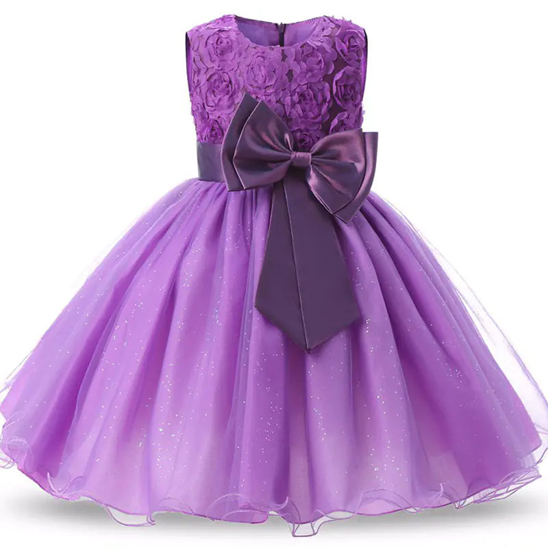 Elegant Princess Dress for Girls' Birthday Parties