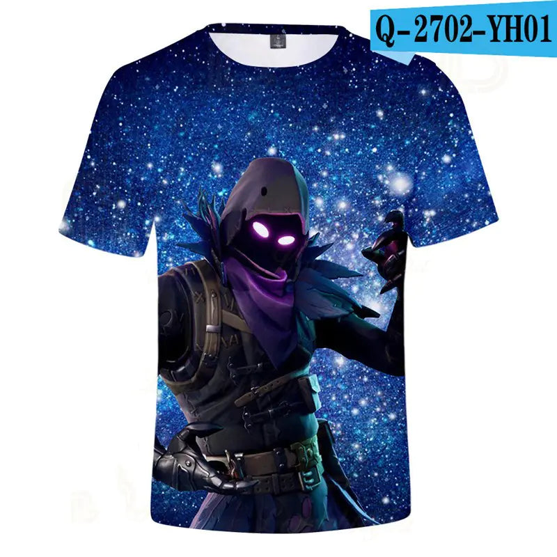 New Style Digital Print 3D Short Sleeve T-Shirt