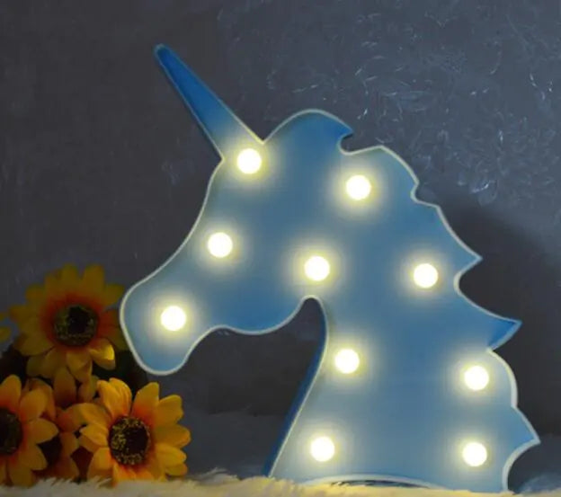 Unicorn Table Lamp - Decorative Night Light