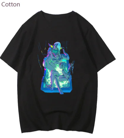 Cyberpunk Style Printed Short Sleeve T-Shirt