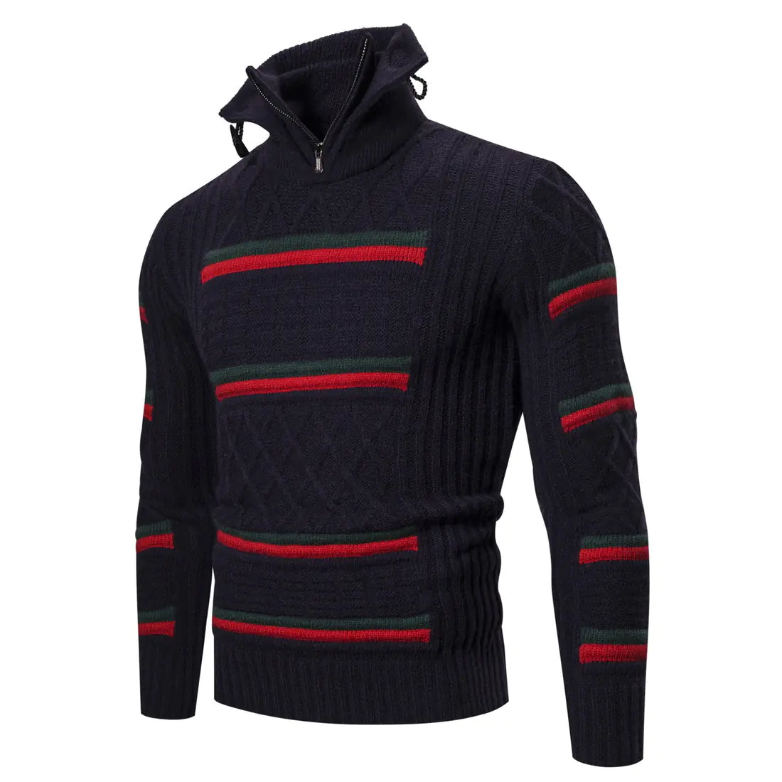 Marvel Venom Men's High Neck Knit Sweater (Pullover)