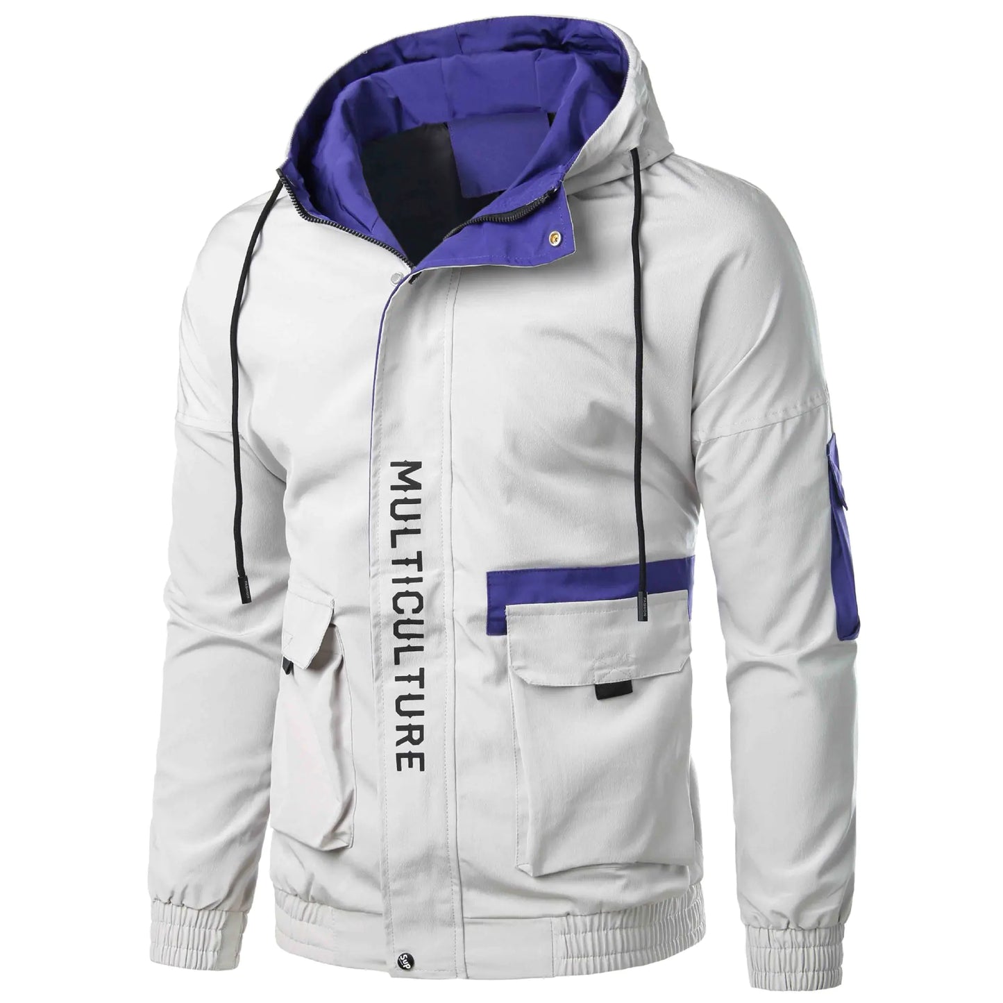 Men's Trendy Hooded Jacket - Casual Fall Outerwear